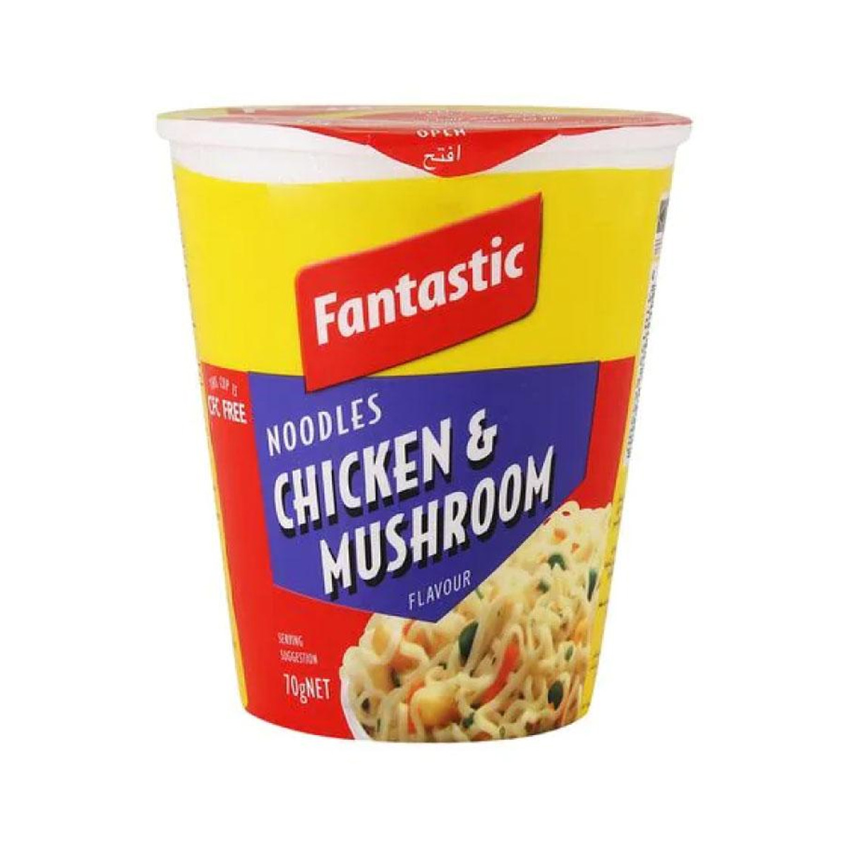 Fantastic Chicken & Mushroom Flavour Cup Noodles 70g
