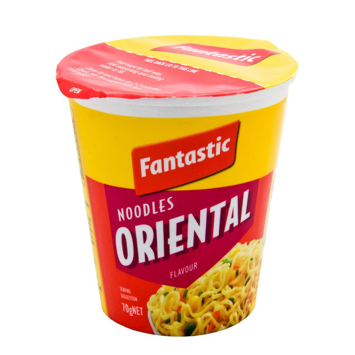 Fantastic Noodles Oriental Flavour Cup 70g | Dry Food | Noodles & Soups | Flavored Noodles Fantastic Noodles Oriental Flavour Cup 70g | Dry Food | Noodles & Soups | Flavored Noodles