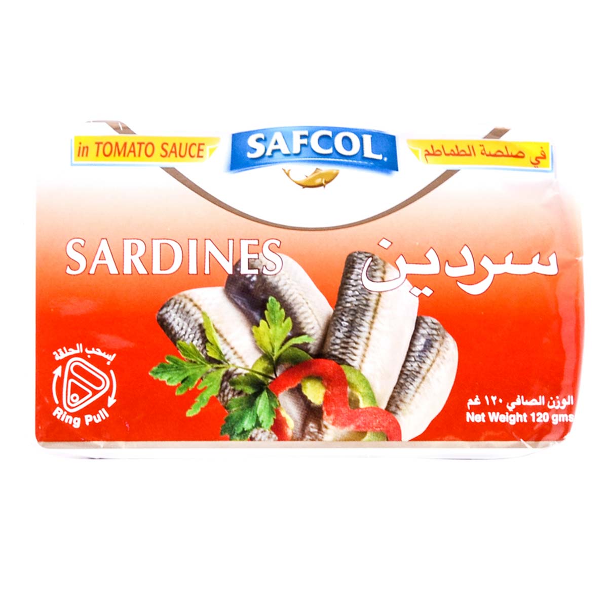 Safcol Sardines In Tomato Sauce 120g