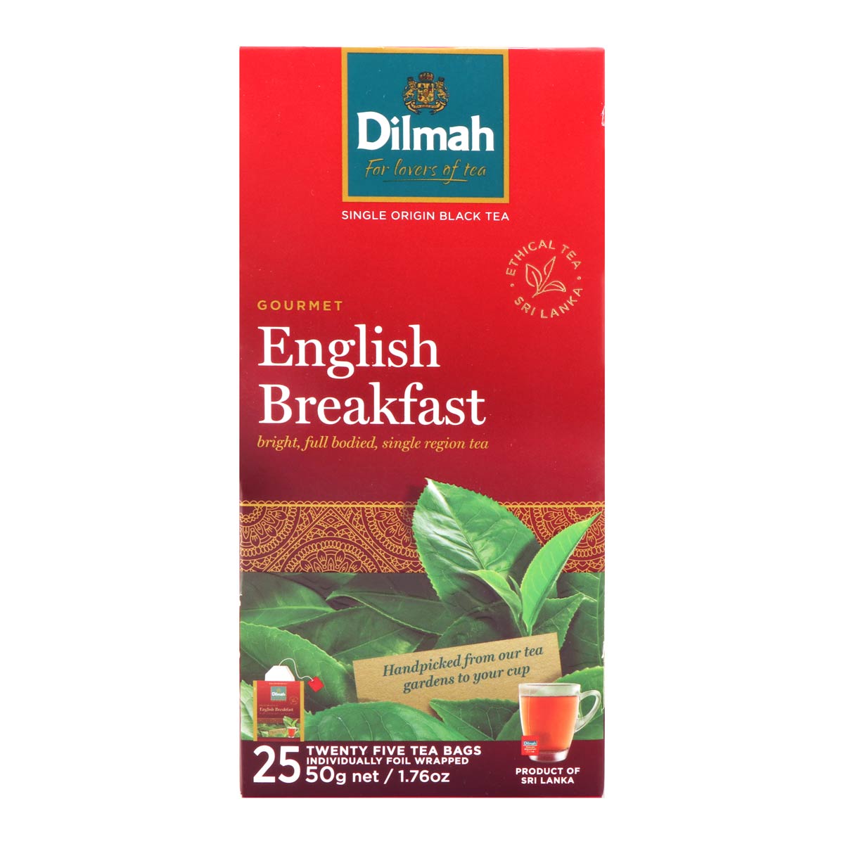 Dilmah Gourmet English Breakfast Black Tea 50g