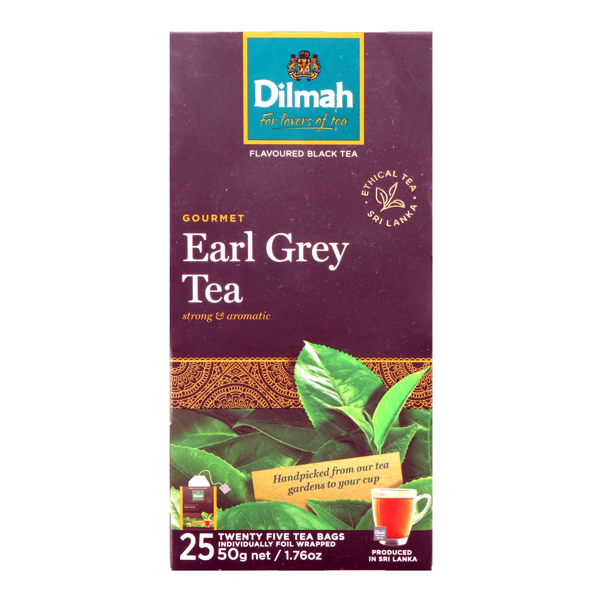 Dilmah Gourmet Earl Grey Black Tea 50g