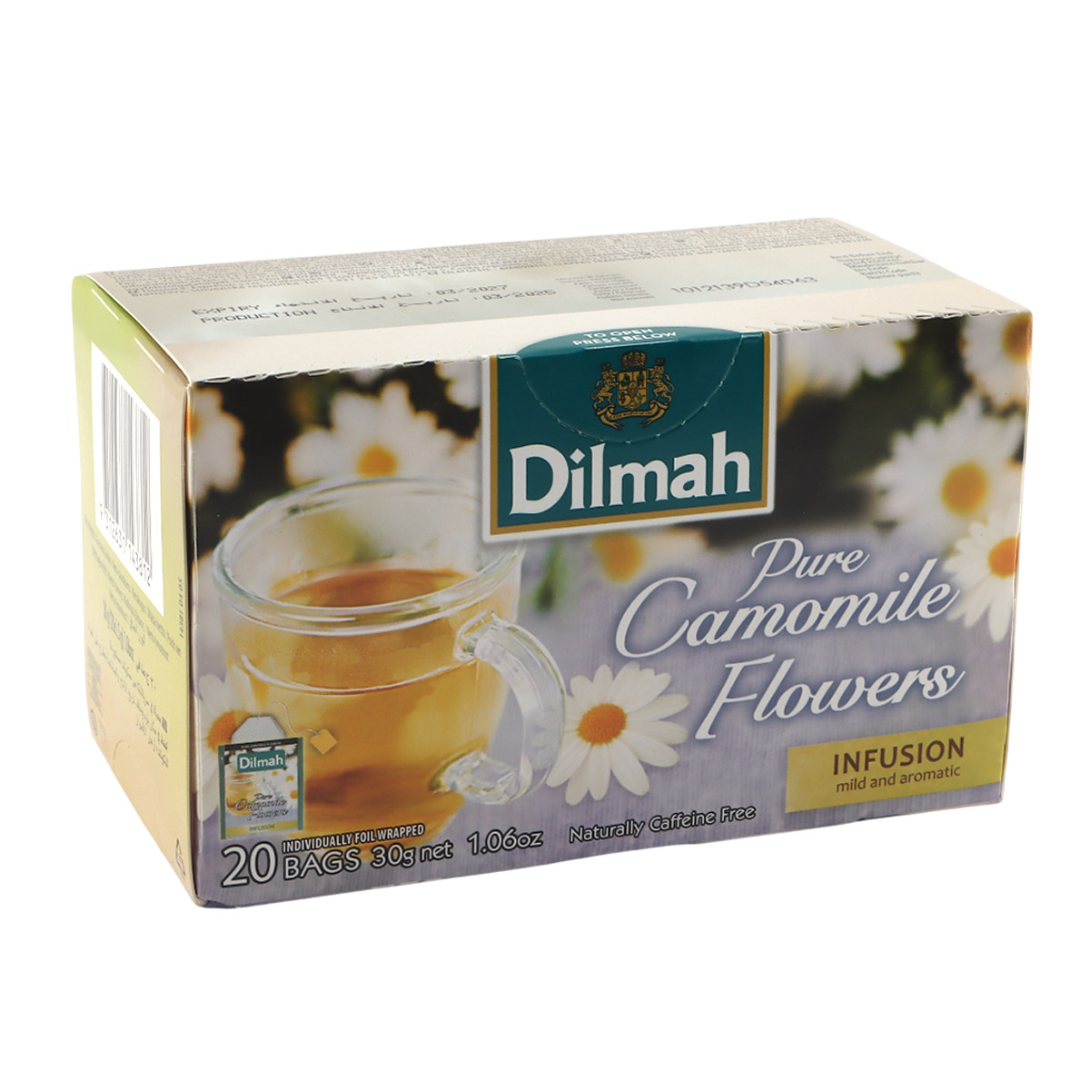 Dilmah Pure Camomile Flowers Tea 20 Bags