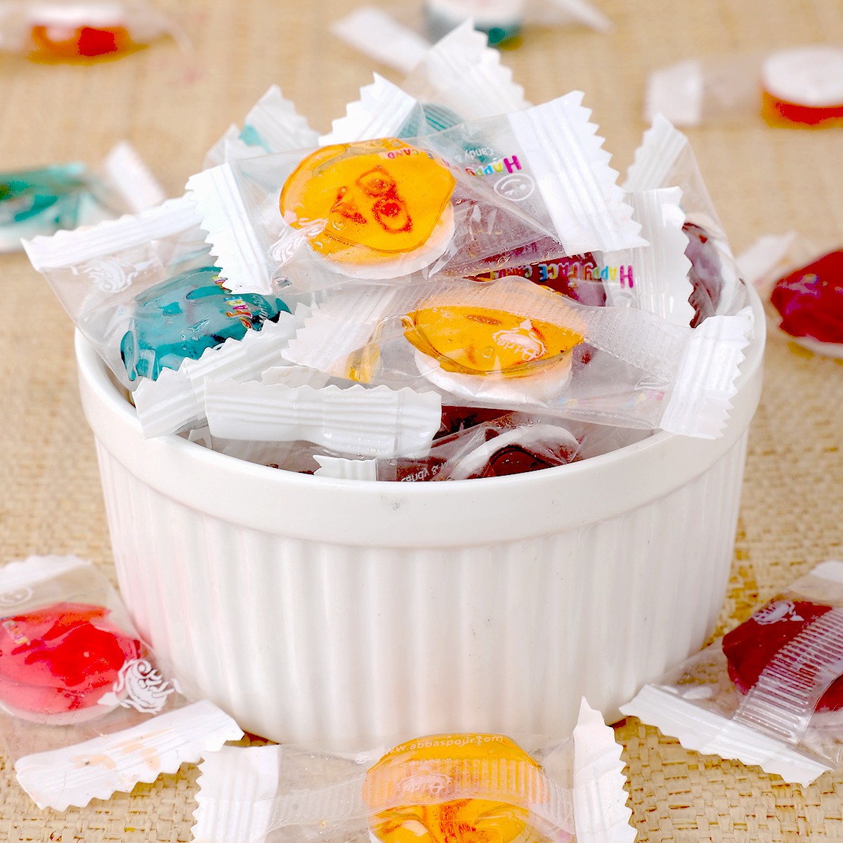 Adrin Happy Face Hard Candy 500g
