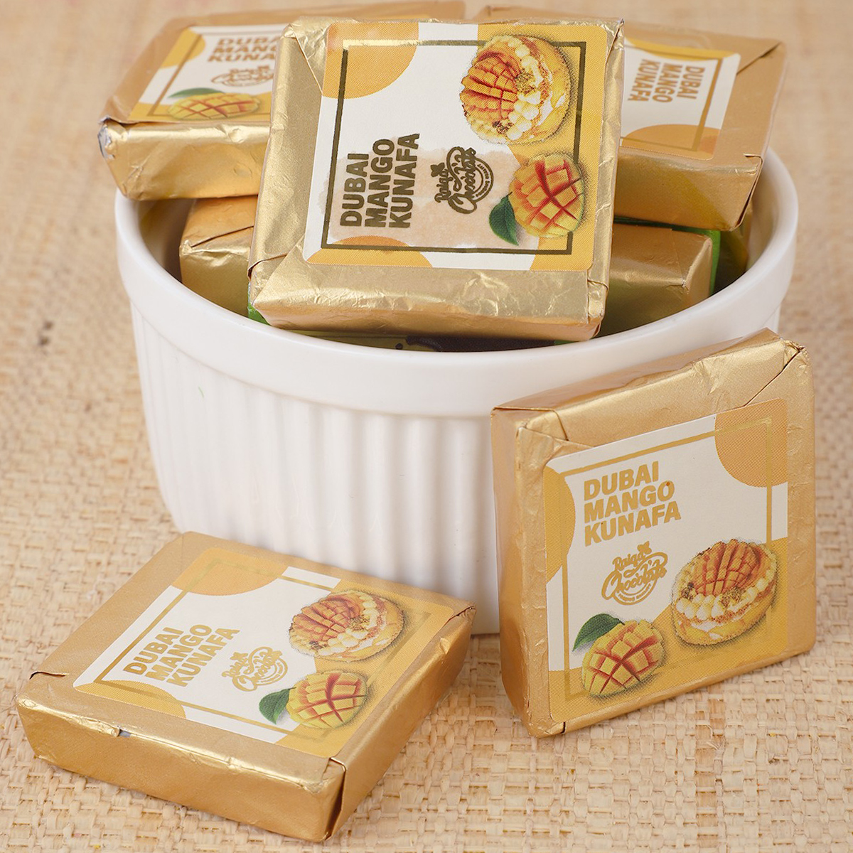 Dubai Mango Kunafa Chocolate 500g