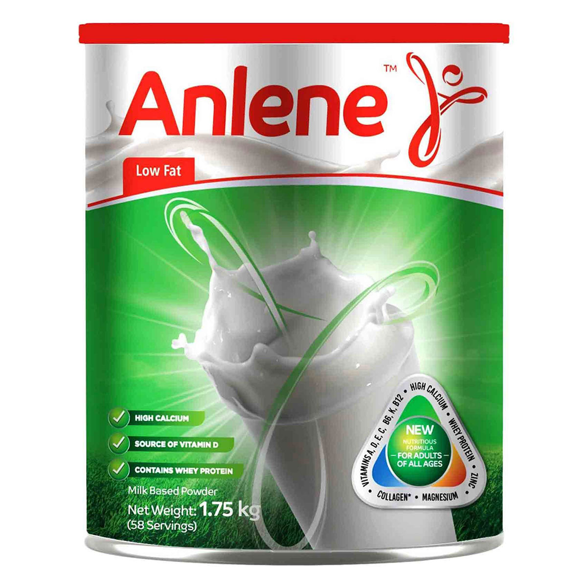 Anlene Milk-Based Powder Low Fat 1.75kg