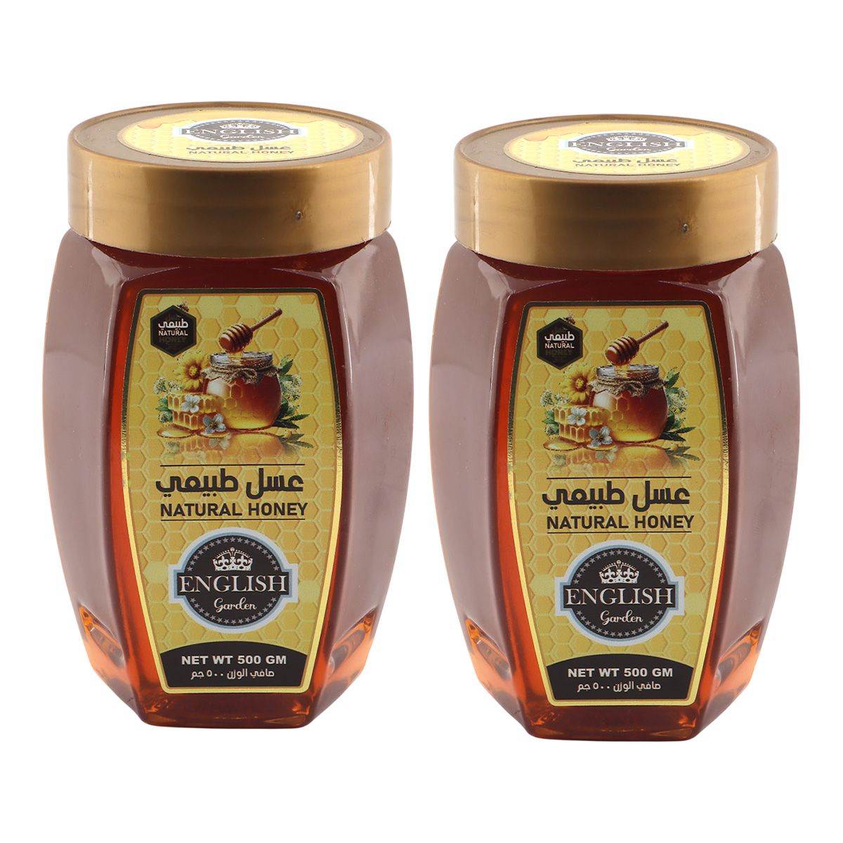 Natural Honey English Garden 2x500g
