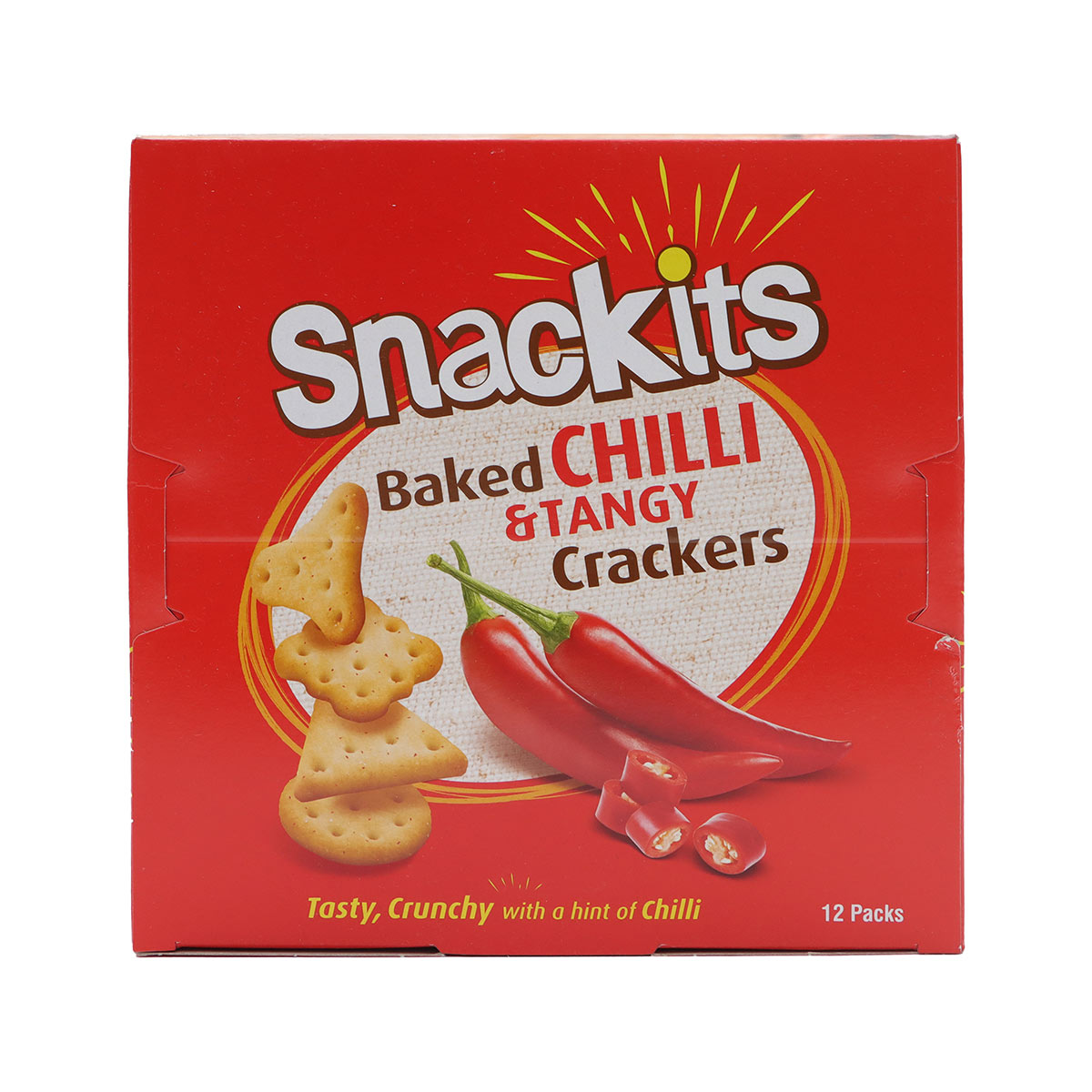Snackits Baked Chilli & Tangy Crackers 26g