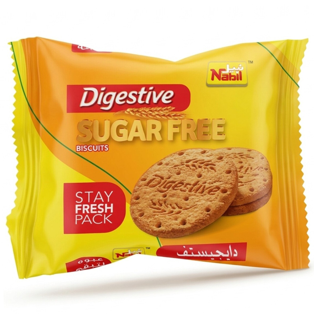 Nabil Digestive Biscuits Sugar Free 250g