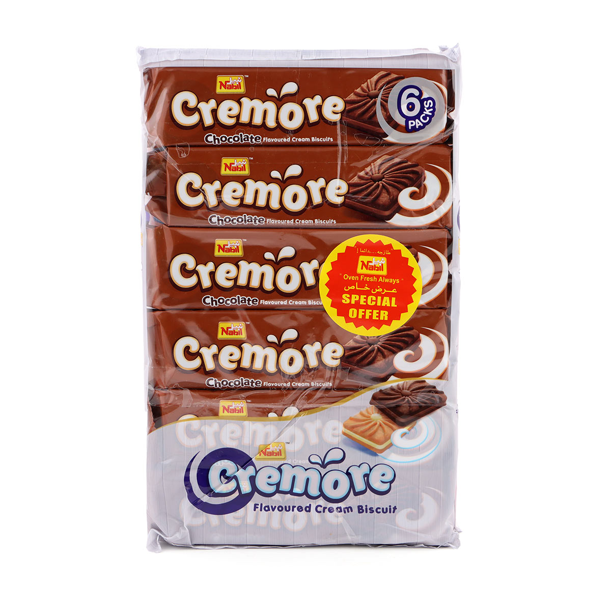 Nabil Cremore Biscuits Assorted 12x82g | Snacks & Candy | Biscuits | Cream Biscuits