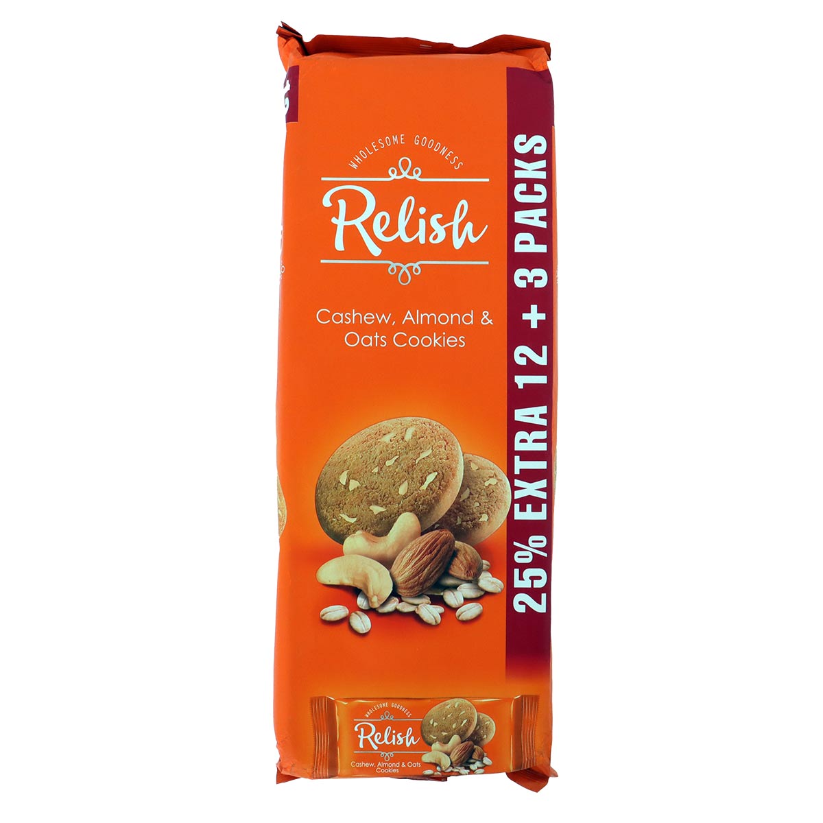 Relish Cashew Almond & Oats Cookies 42g