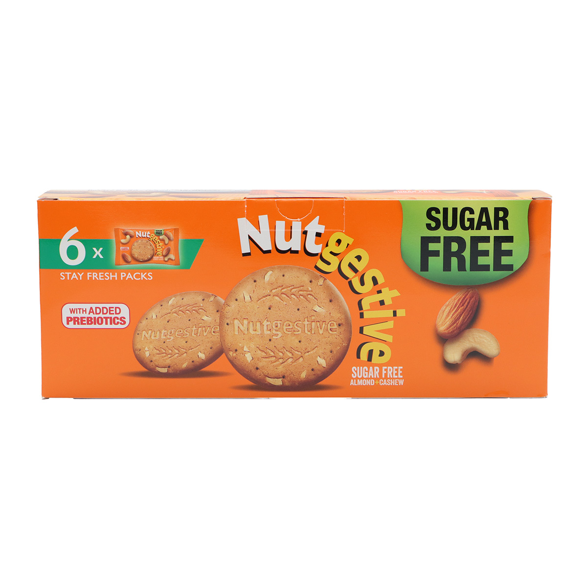 Nutgestive Almond Cashew Biscuit 40g