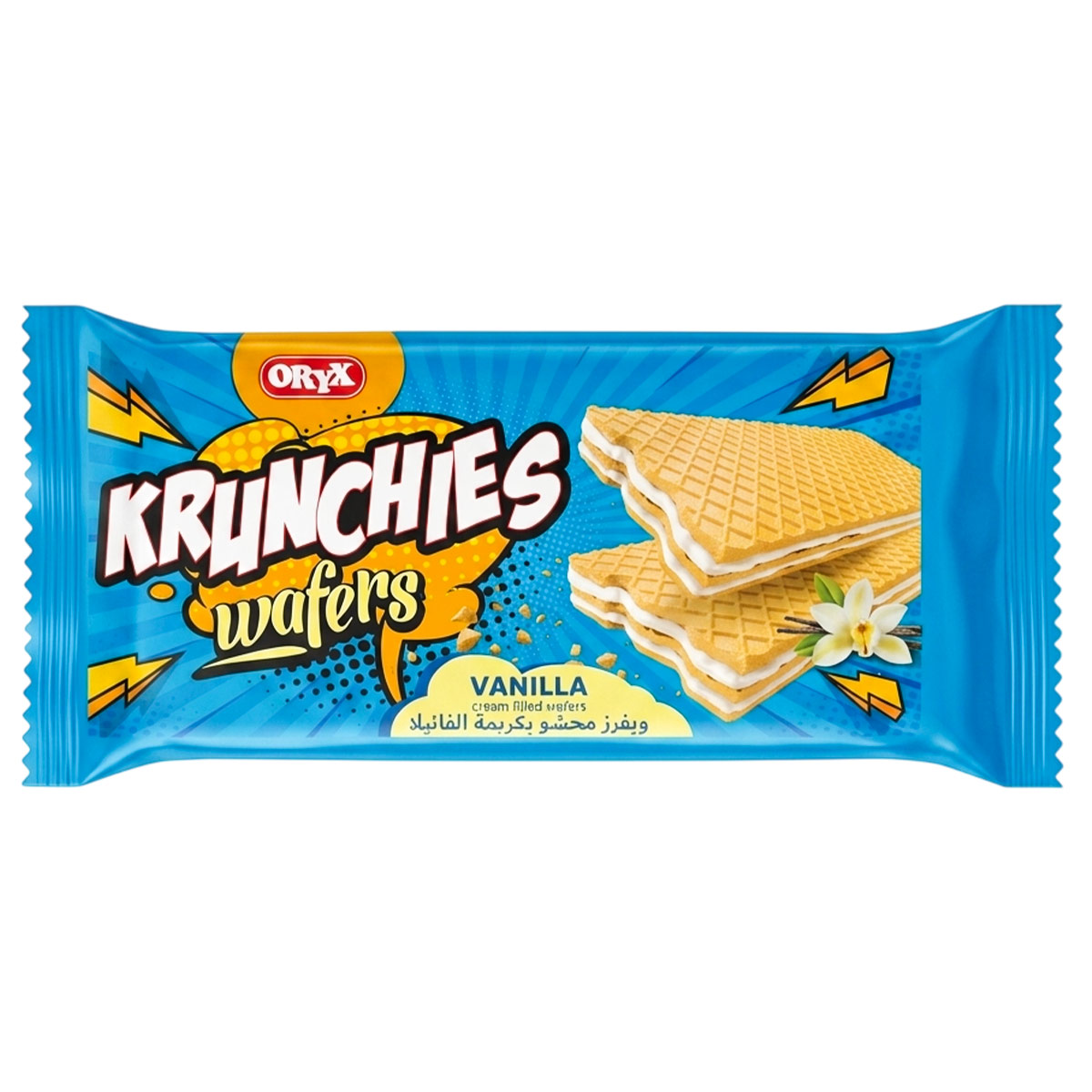 Oryx Krunchies Wafers Vanilla 32g