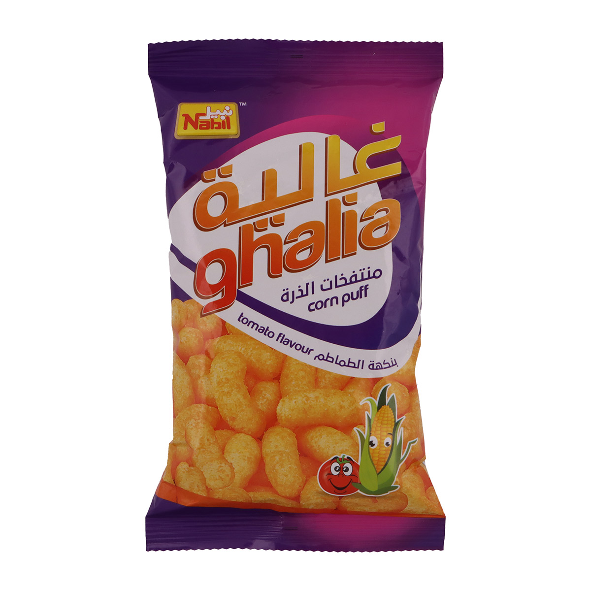 نبيل غالية طماطم ذرة باف 25 × 22 جرام