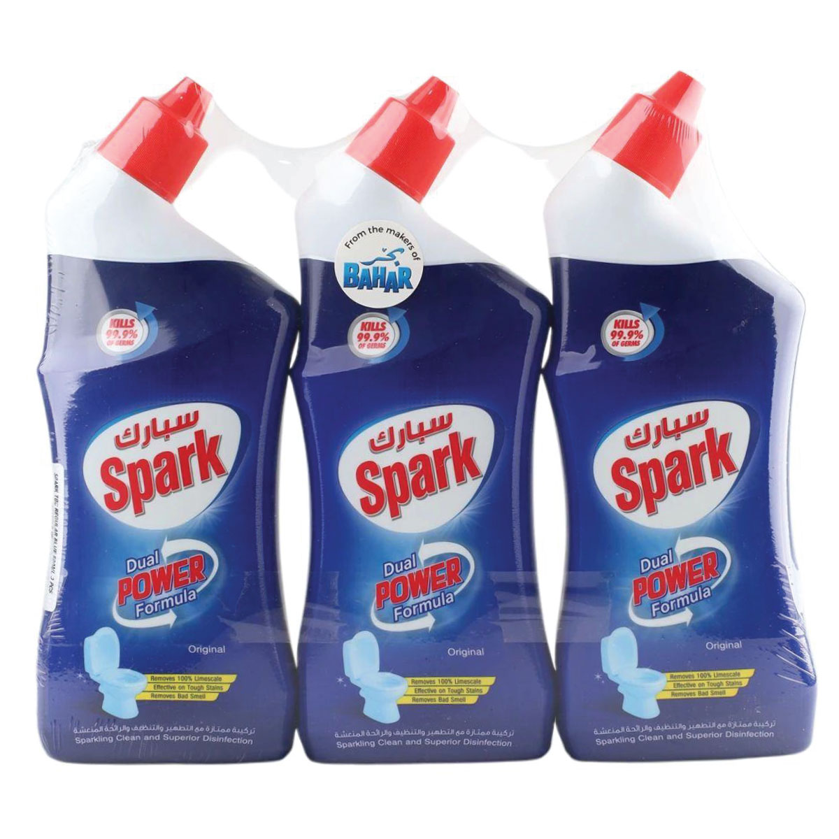 Bahar Spark Toilet Cleaner 3x500ml