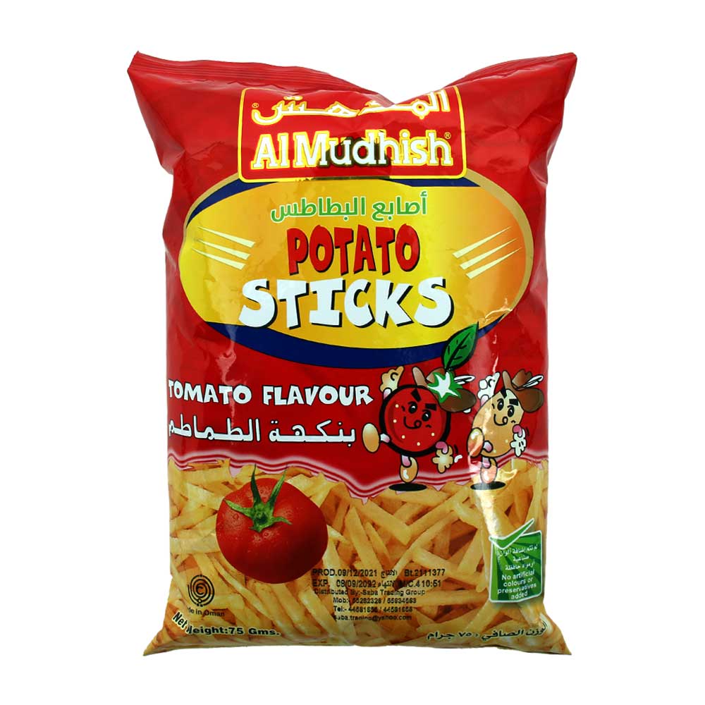 المدهش أصابع البطاطس بنكهة الطماطم 75 جم