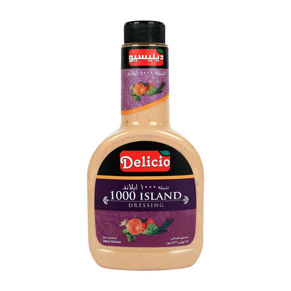 Delicio 1000 Island Dressing 532ml