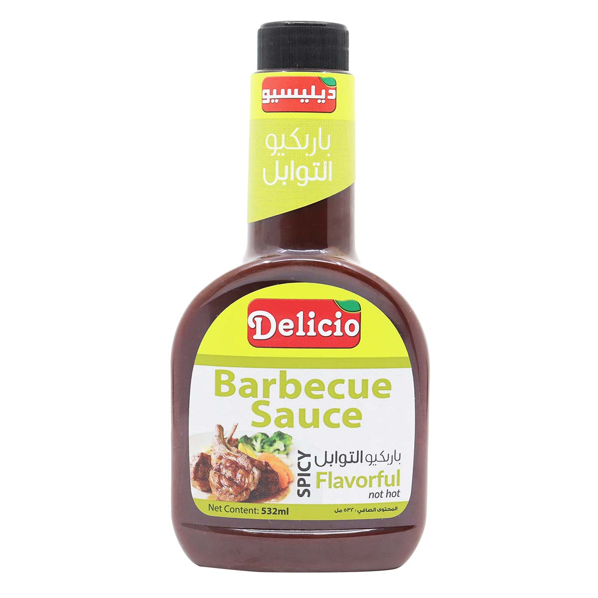 Delicio Spicy Bbq Sauce 532ml