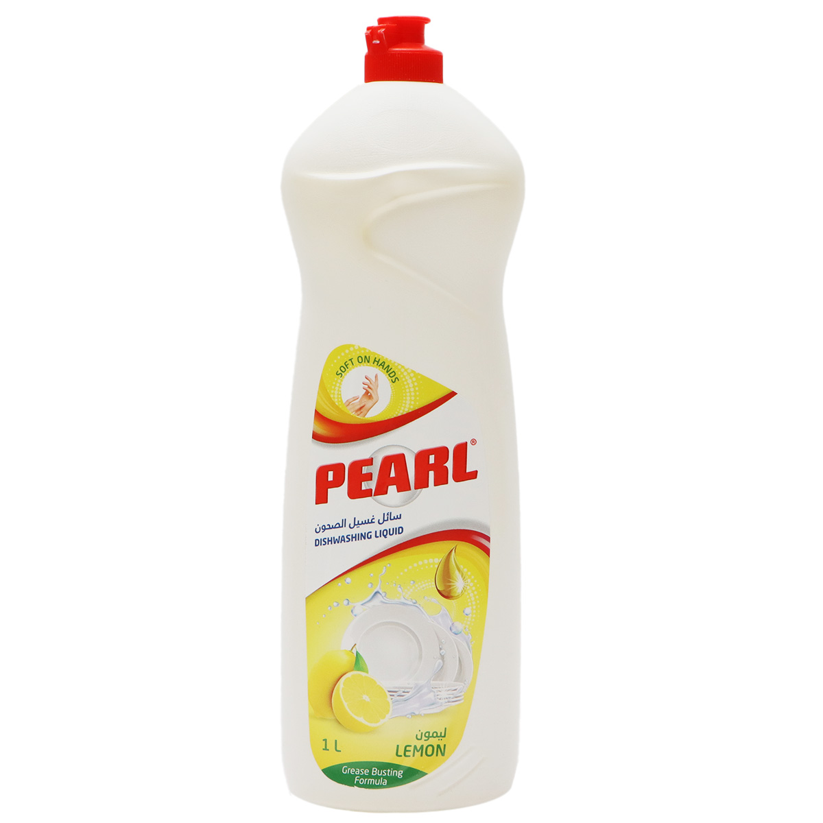 Pearl Dishwash Liquid(lemon)1l