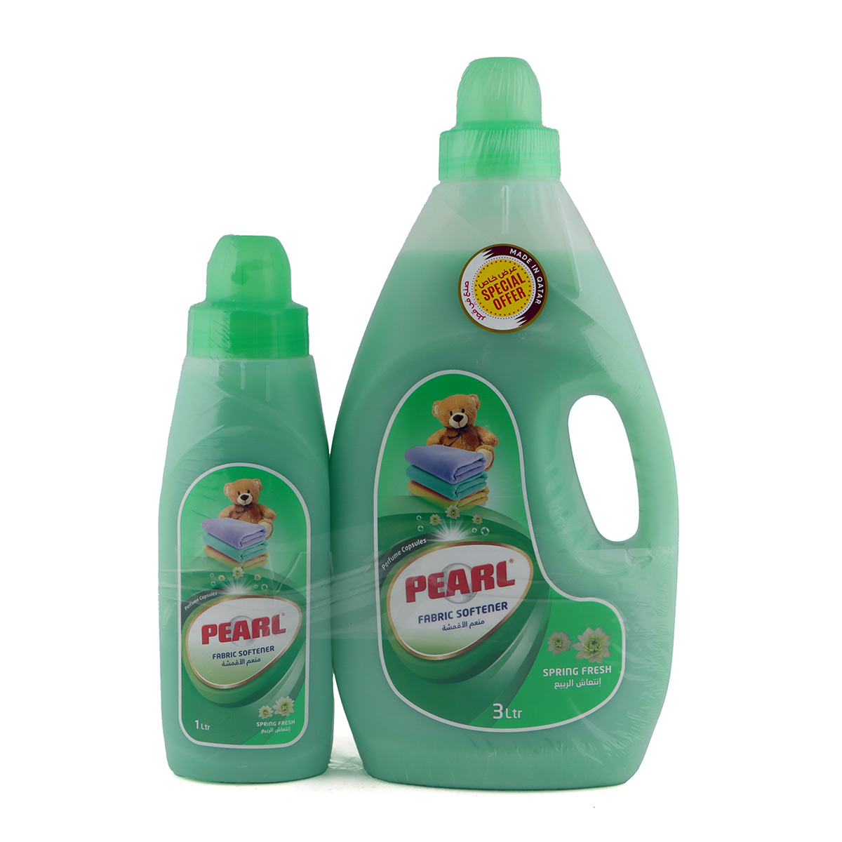 Pearl Fabric Softner 3L & 1L Combo Spring Fresh