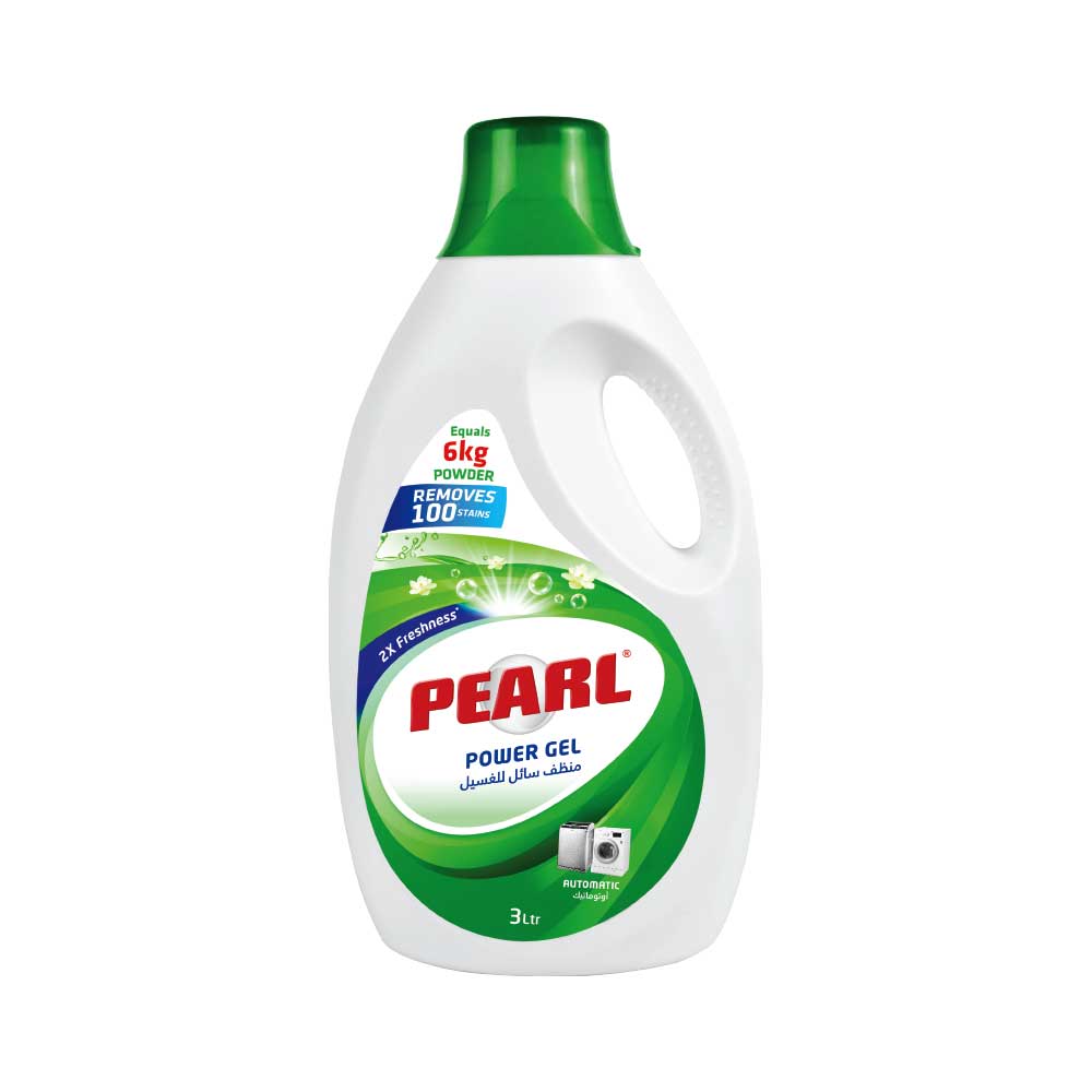Pearl Liquid Detergent Power Gel 3 Litre