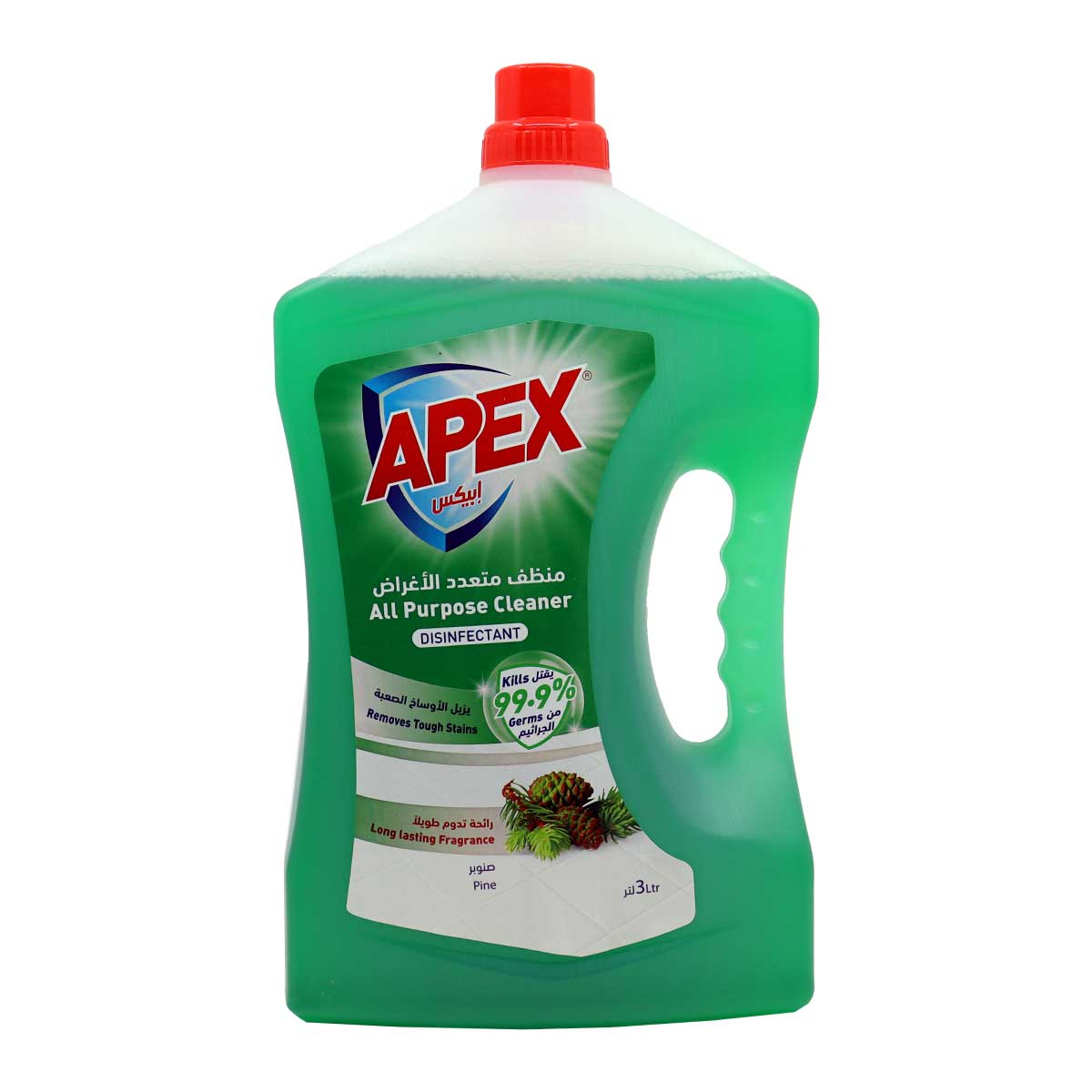 منظف متعدد الأغراض من Apex برائحة الصنوبر 3 لتر