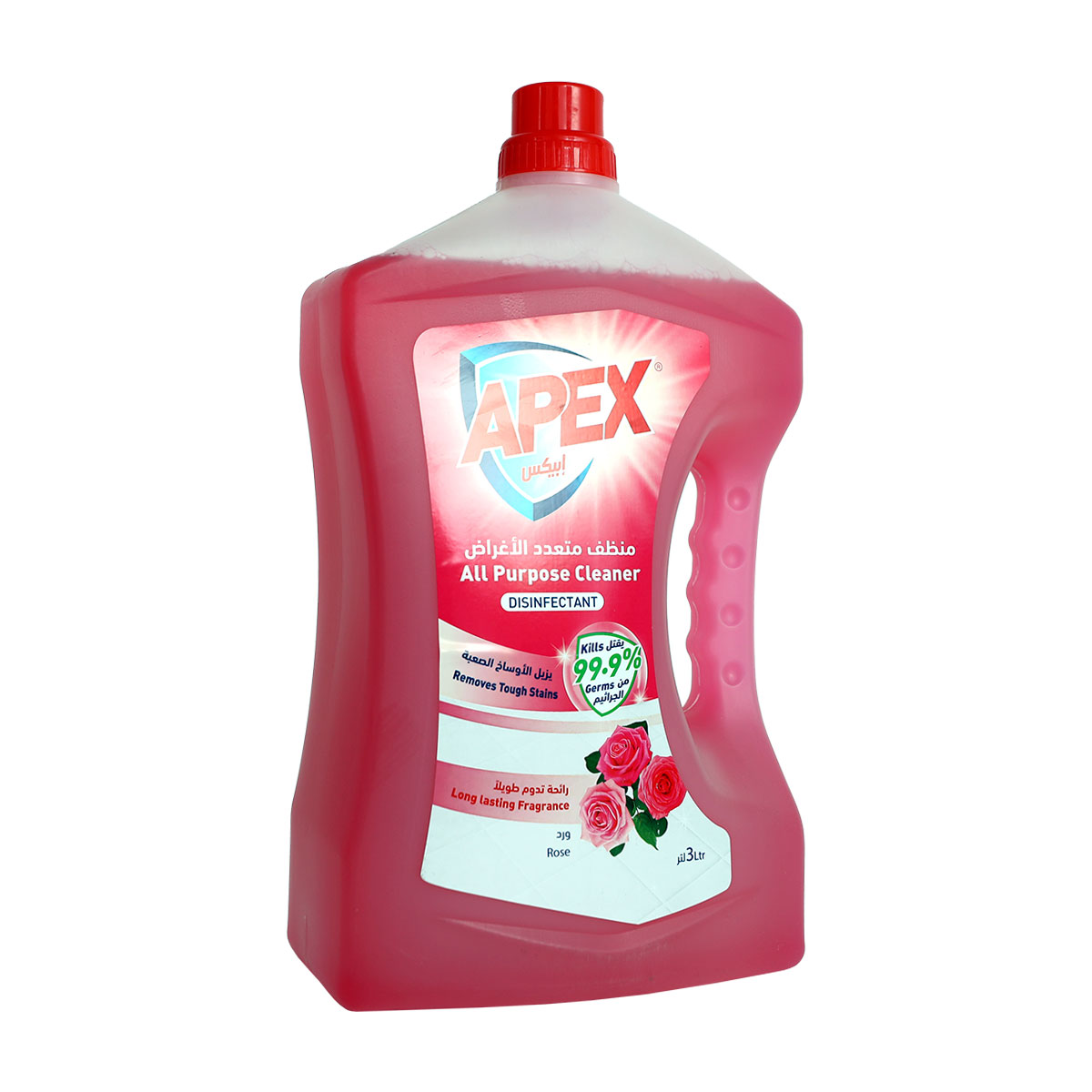 Apex All Purpose Cleaner Rose 3 Ltr | Cleaning & Laundry | Cleaning Products | Multi Purpose Cleaners