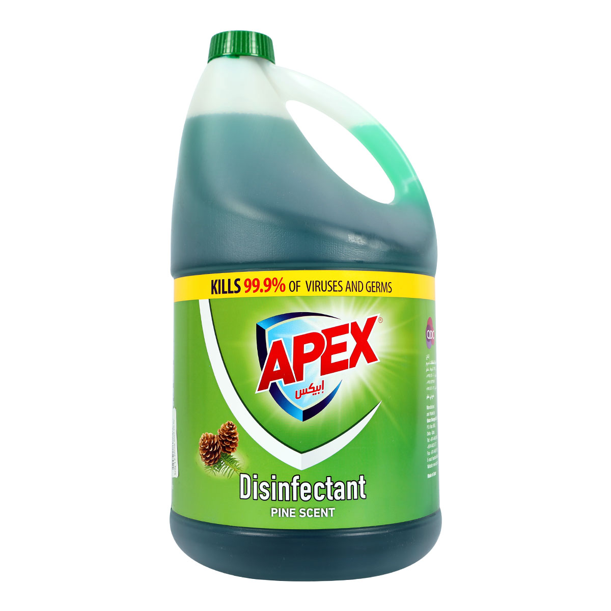 Apex Disinfectant Pine Scent 4 Ltr