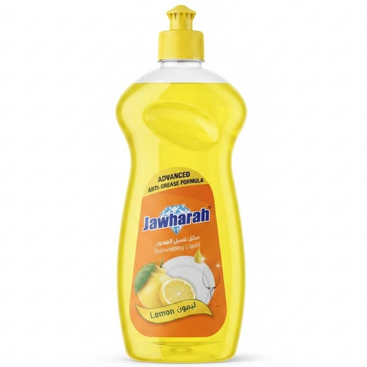 Jawhara Lemon Anti Grease Formula Liquid Dishwash 500ml