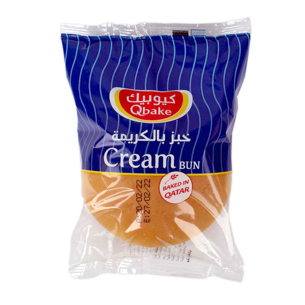 Qbake Cream Bun 75g