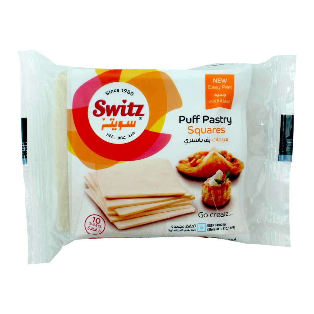 Switz Puff Pastry Squares 400g