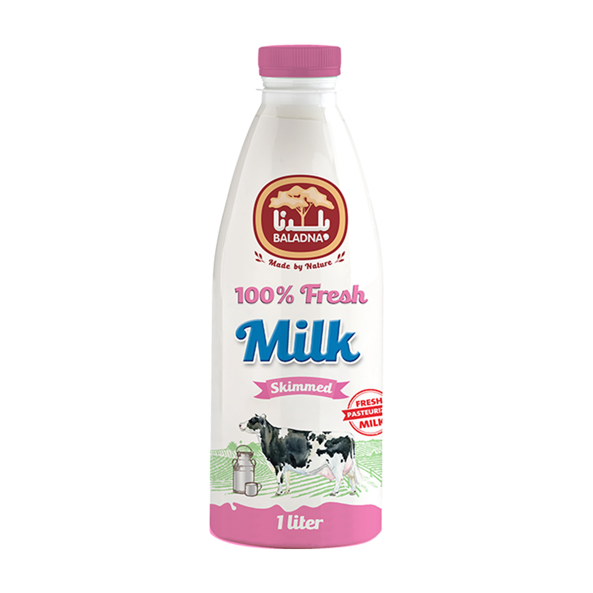 Baladna Fresh Skimmed Milk 1L