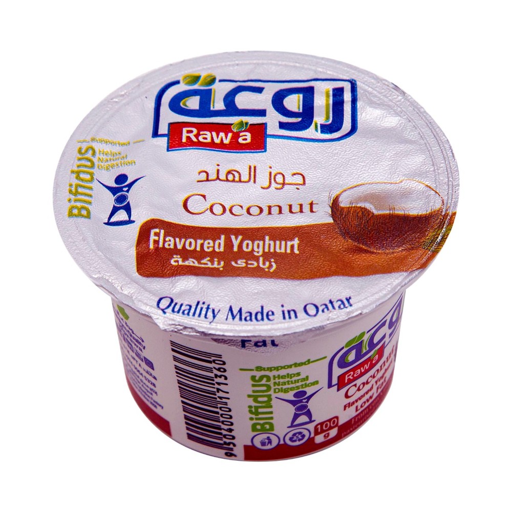 Rawa Low Fat Coconut Flavored Yoghurt 100g