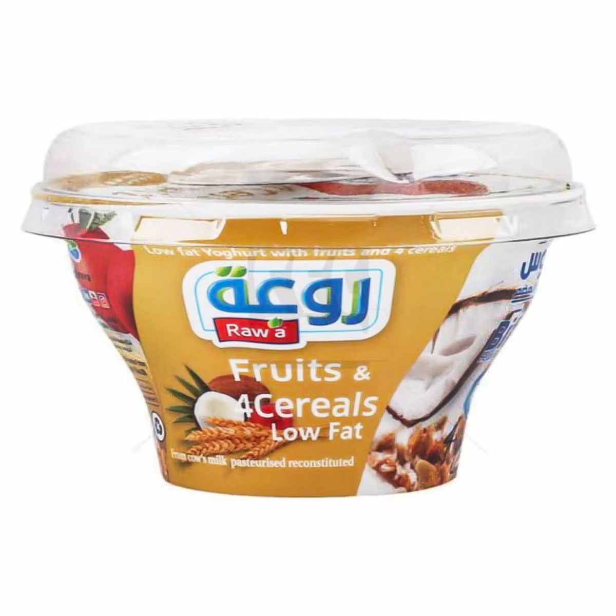 Rawa Low Fat Yoghurt with Fruits 4 Cereals 150g