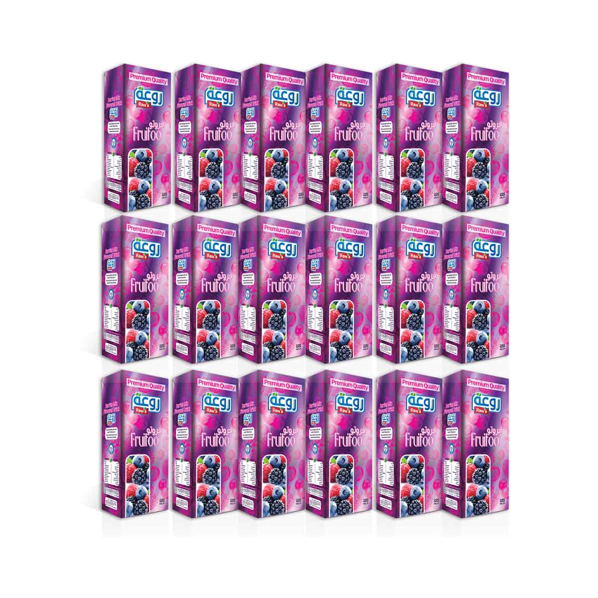 Rawa Fruitoo Mixed Berries Juice 18x200ml