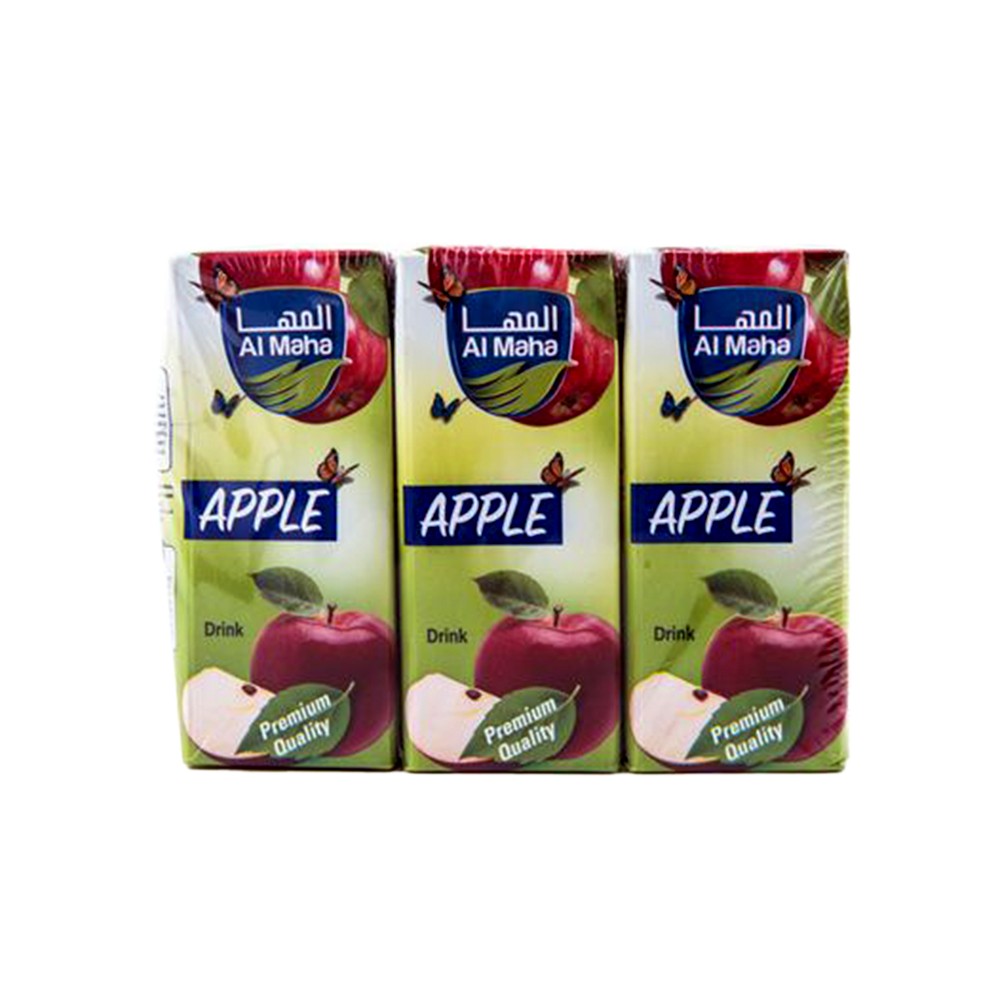 Al Maha Apple UHT Drink 200ml