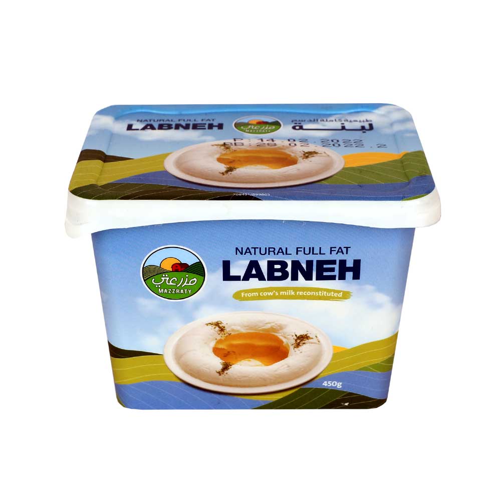 Mazzraty Naturel Full Fat Labneh 450g