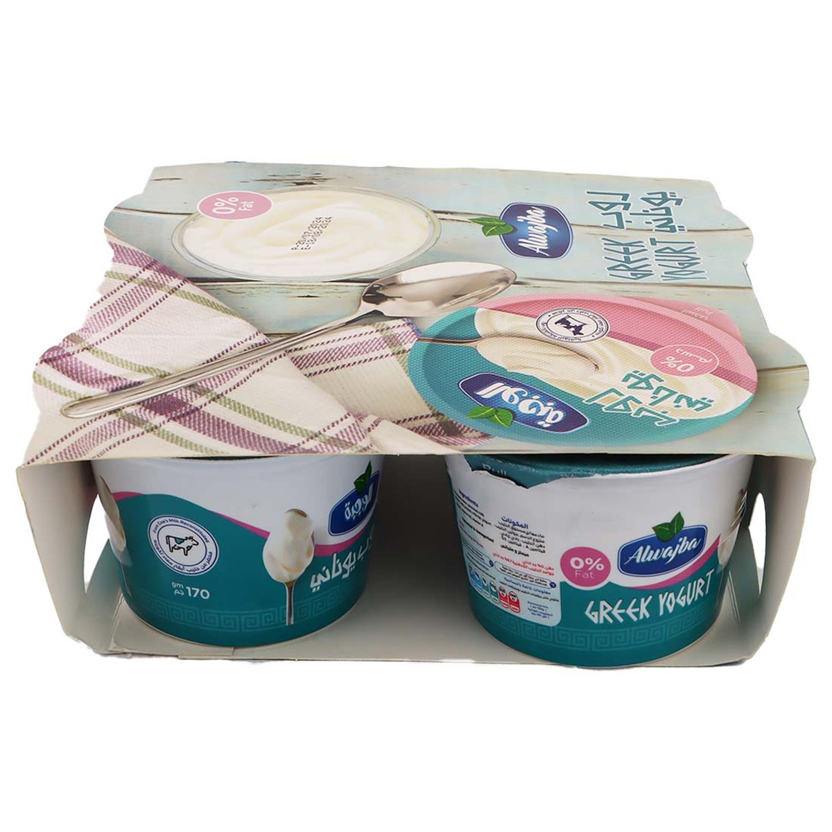Plain Greek Styl Yogurt 0%170G