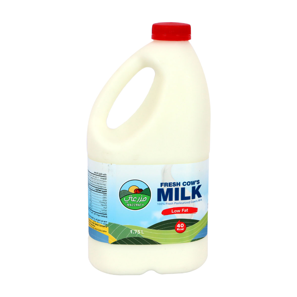 Mazzraty Low Fat Fresh Milk 1.75L