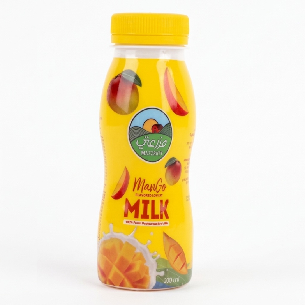 Mazzraty Mango Flavored Low Fat Milk 200ml