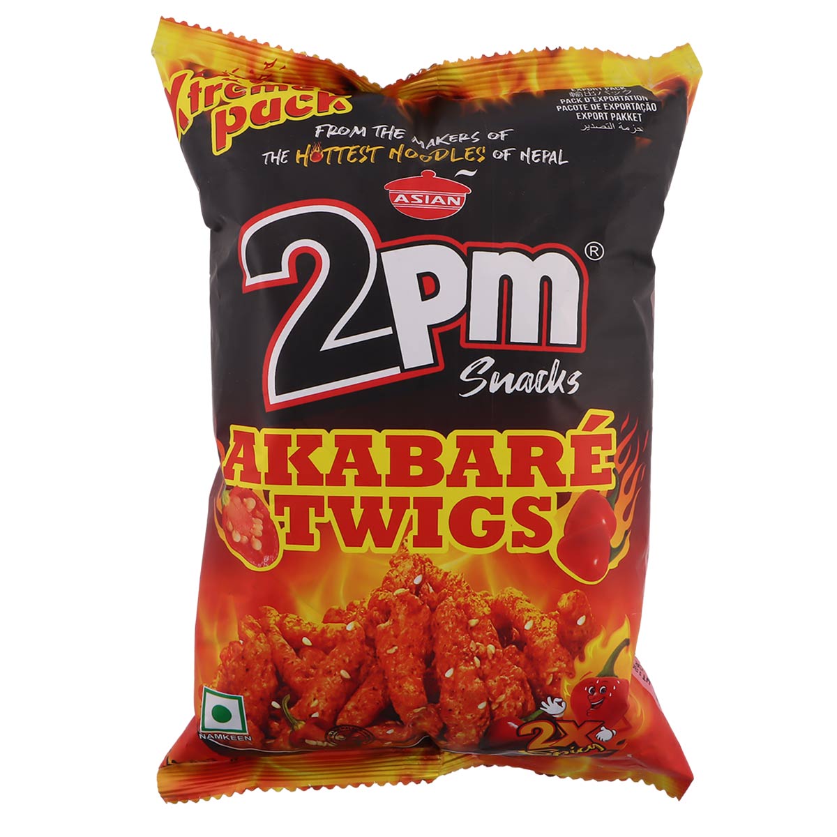 2Pm Snacks Akabare Twigs 80G