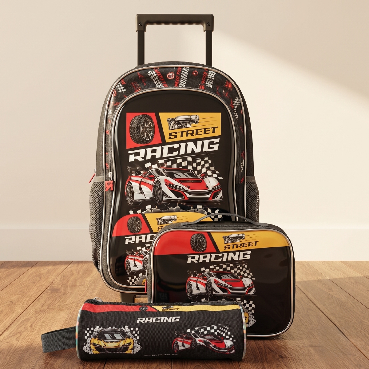 Boys 5 In 1 Trolley Bag