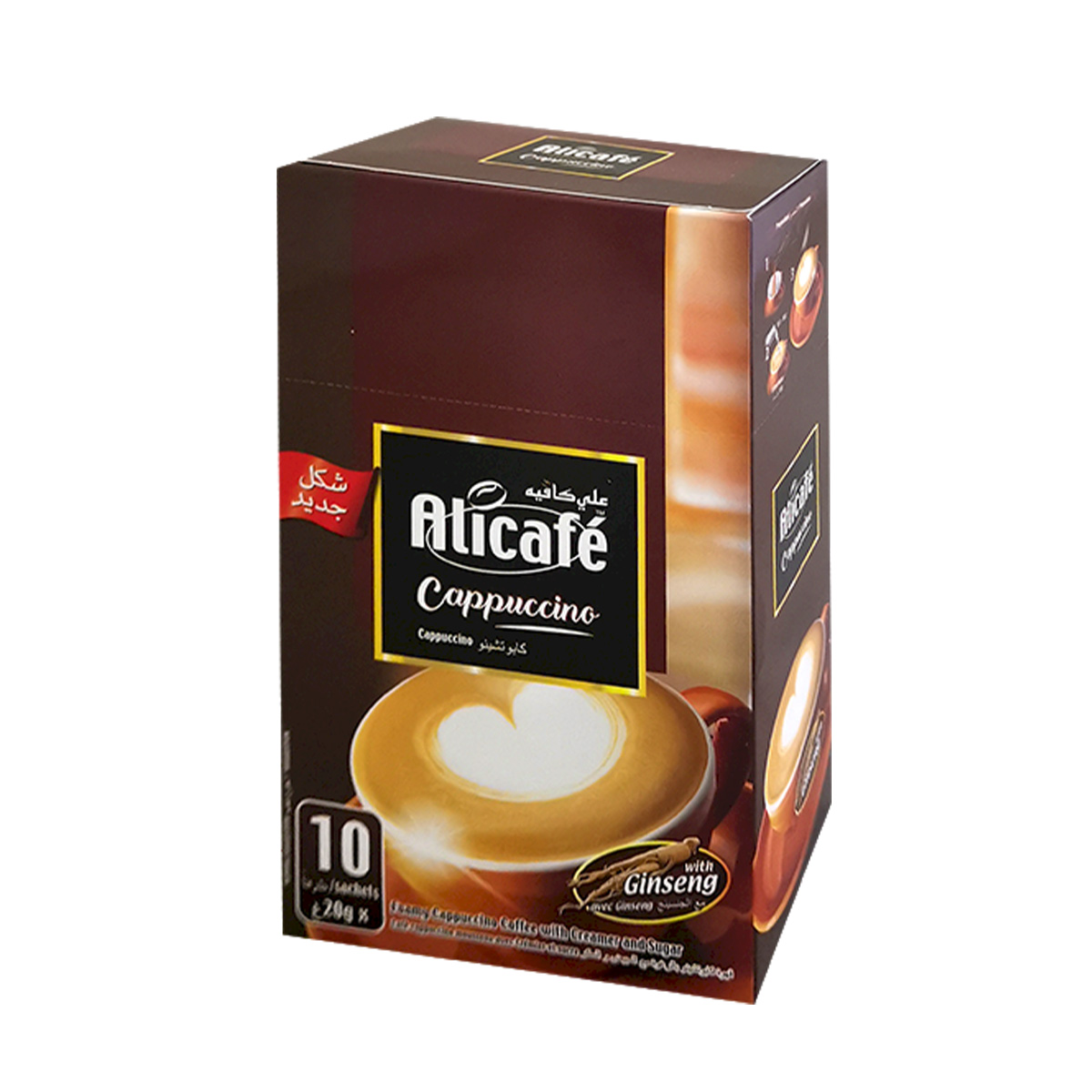 Alicafe Cappuccino With Ginseng 10X20g