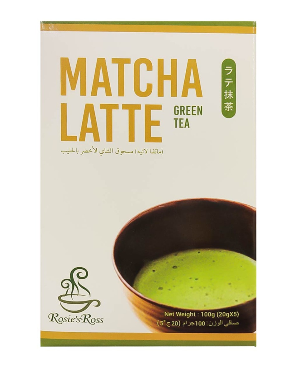 Rosies Ross Matcha Latte Green Tea 5x100g