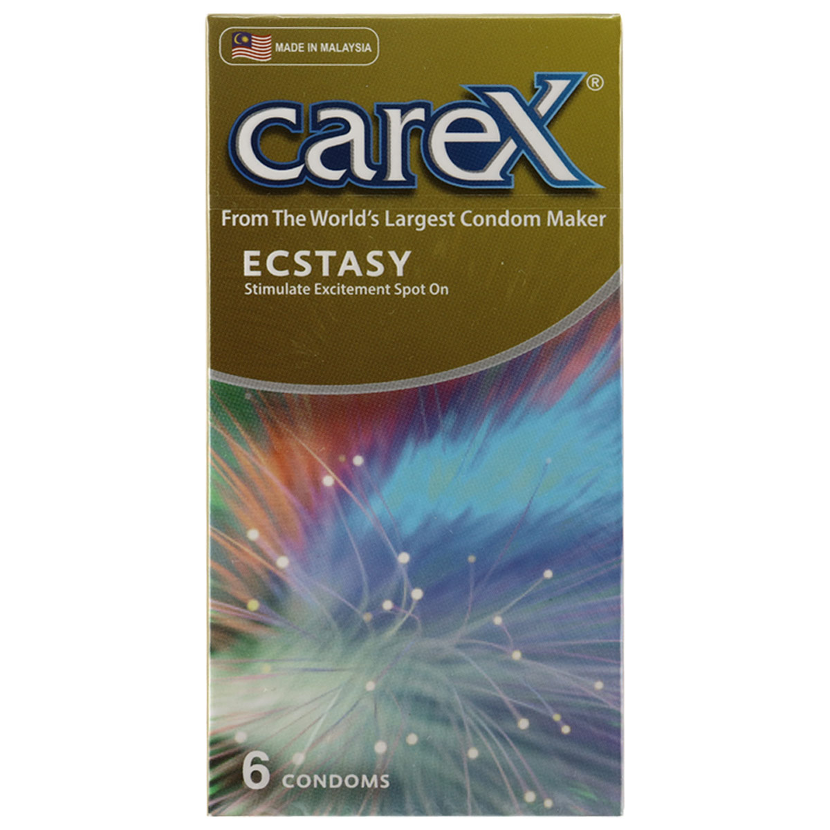 Carex Ecstasy 6 Condoms