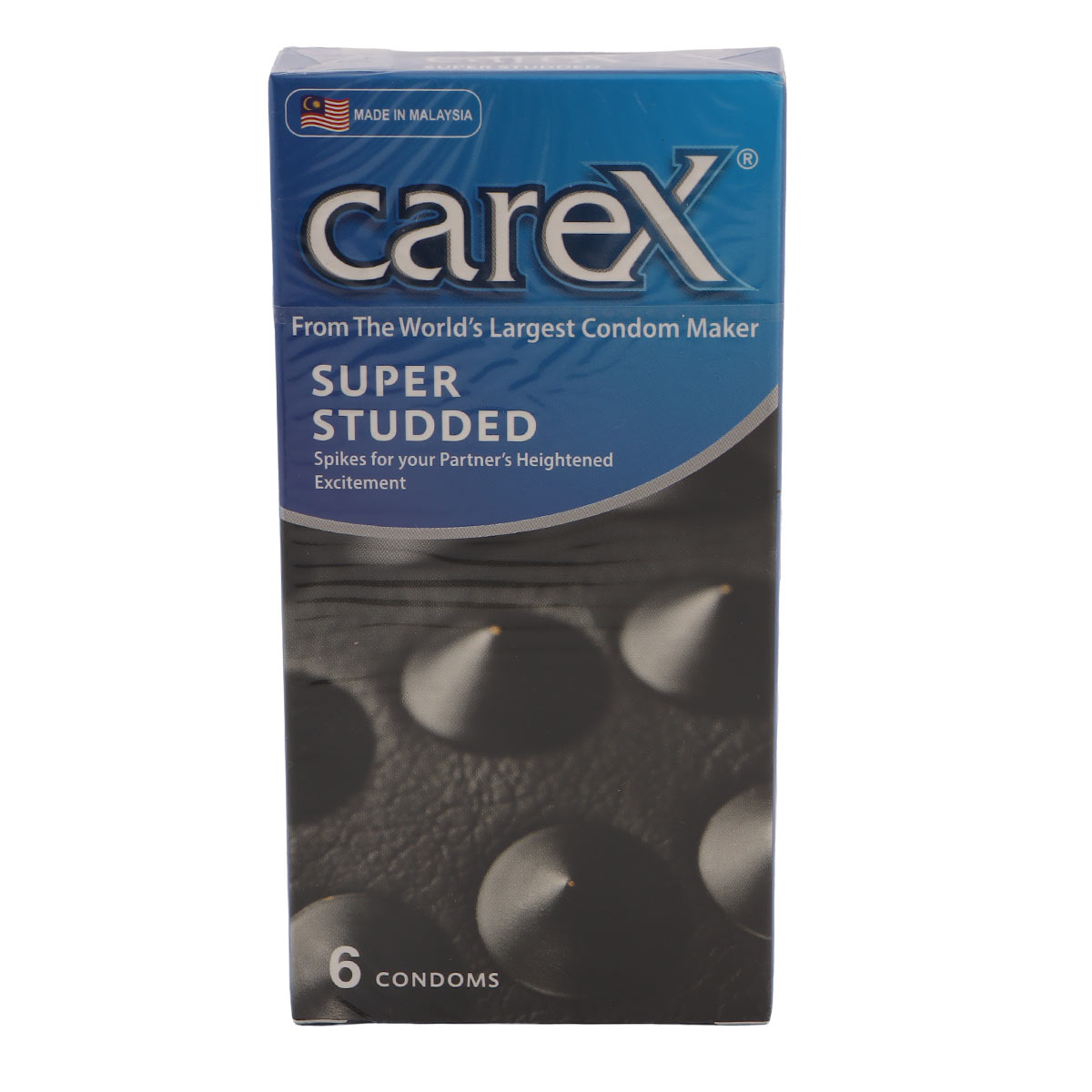 Carex Supper Studded 6 Condoms