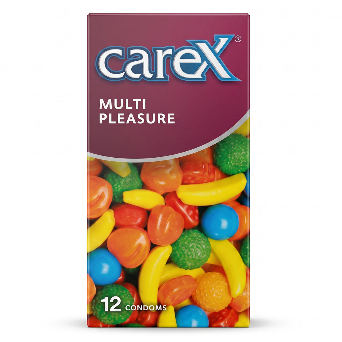 Carex Multi Pleasure Condoms 1 x 12 Pieces