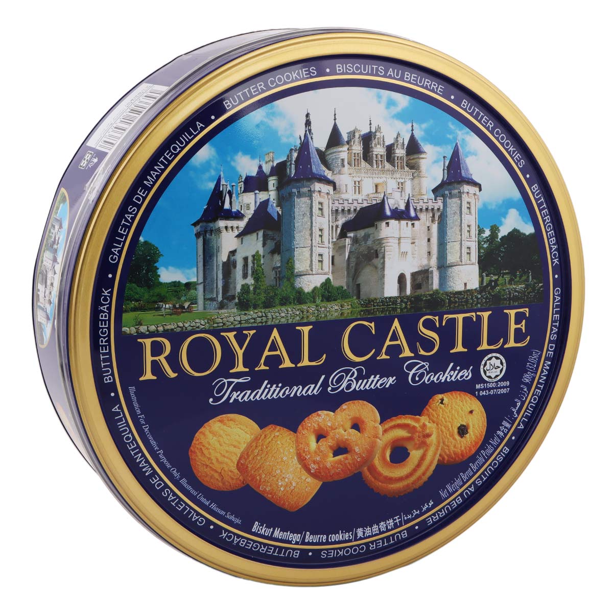 Royal Castle Traditional Butter Cookies 908g