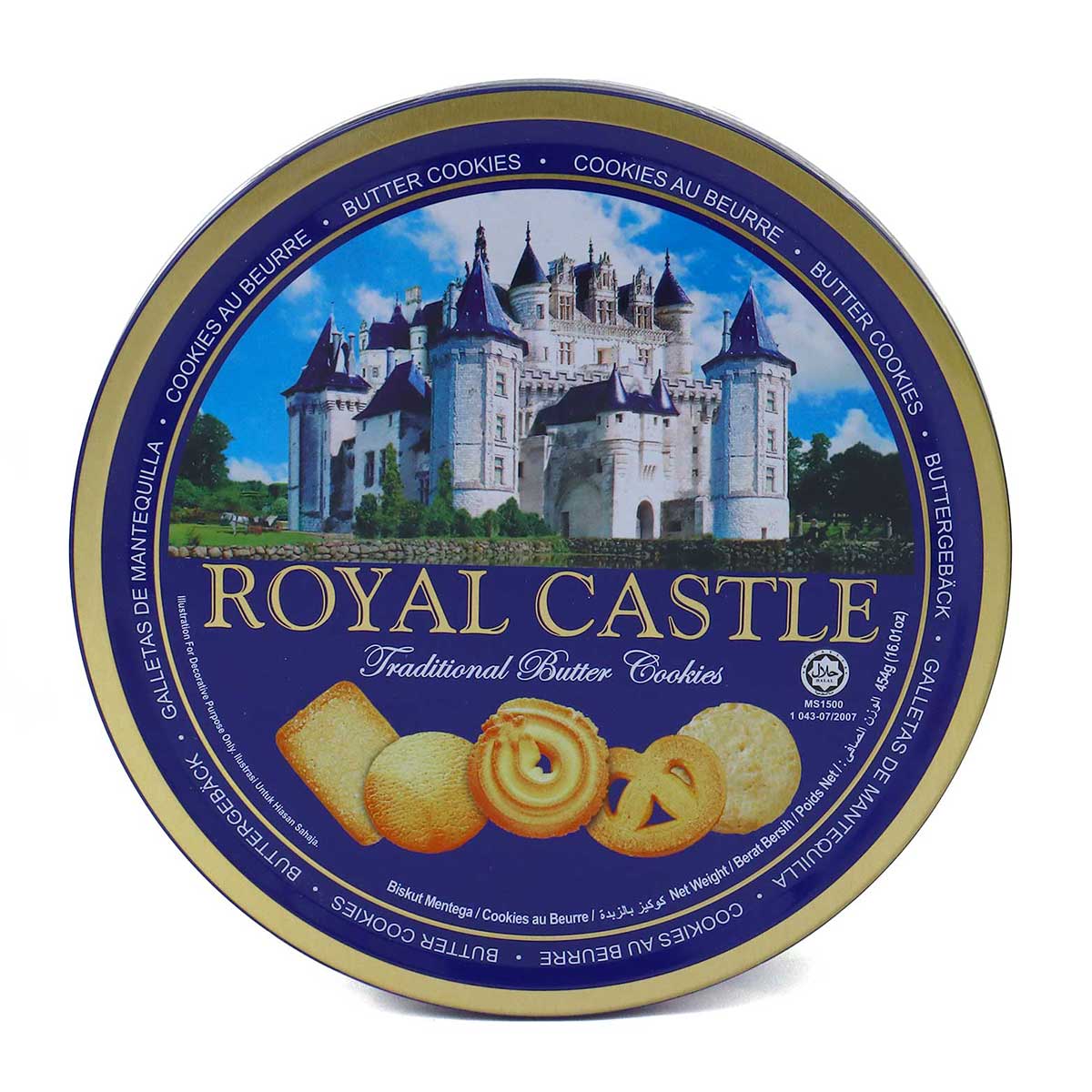Royal Castle Traditional Butter Cookies 454g