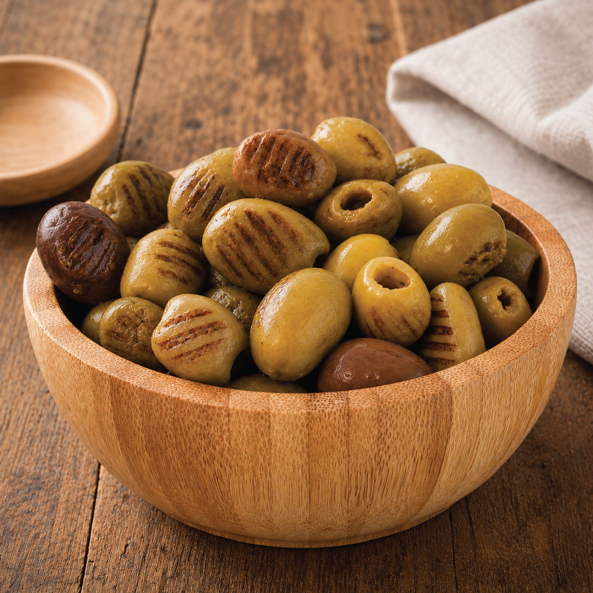 Grilled Green Olives Egypt 500g