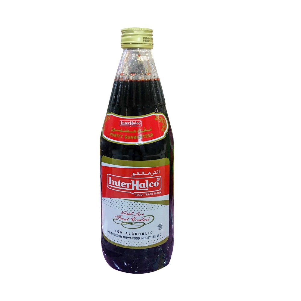 Interhalco Cordial Rasbery 1 Pcs x 710ml